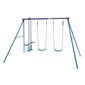 Plum Set de trei leagăne cu construcție metalică ,268 x 178 x 183 cm