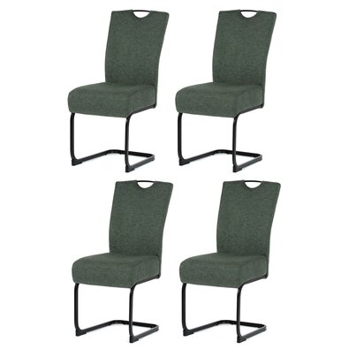 Set de scaune de sufragerie DCL-E2008 GRN2, 4 buc.