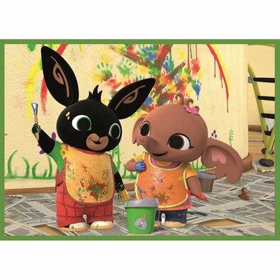 Trefl Puzzle Bing Szczęśliwy dzień, 4w1 12, 15, 20, 24 elementów