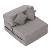 Scaun pliant/saltea PELOS, gri