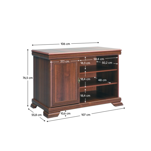 Fernsehschrank KORA, Samoa King