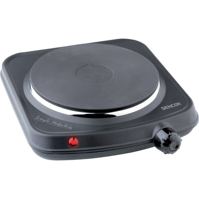 Sencor SCP 1501 BK elektryczna kuchenka jednopalnikowa, czarny
