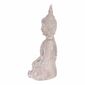 Dekoráció Buddha szobor ülve, szürke, polirezin ,30 x 22 x 54 cm