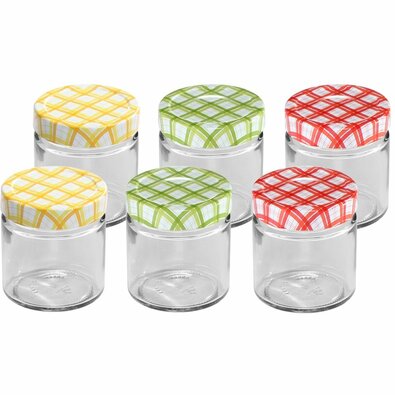 Słoiki do przetworów TESCOMA DELLA CASA 200 ml, 6 szt.