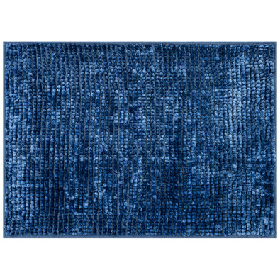AmeliaHome Koupelnová předložka Bati tmavě modrá, 50 x 70 cm