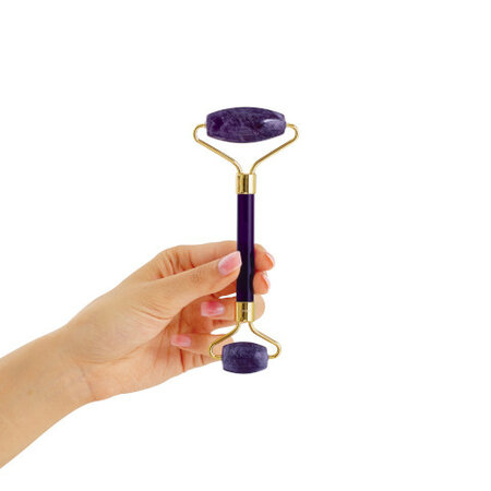 Plum Beauty Ametiszt masszázs henger, lila
