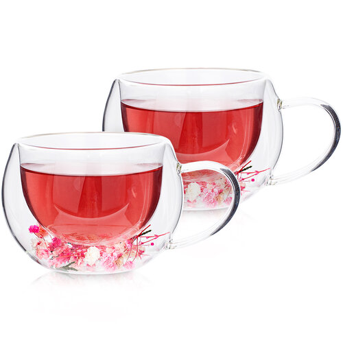 4Home termo skodelica za kapučino BlossomHot&amp;Cool, 270 ml, 2 kos