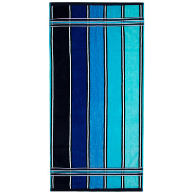 Prosop de corp Rainbow albastru, 70 x 140 cm