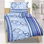 Flanelové obliečky Kosočtverce modré, 140 x 200 cm, 70 x 90 cm