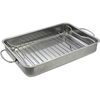 Elo 53434 Basic Nerezová panvica na pečenie sgrilovacím roštom 34 x 24 x 5,5 cm