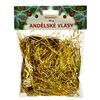 Angyalhaj karácsonyi dekoráció 30 g, arany, lézer hatású