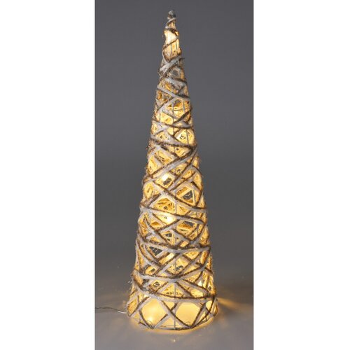 Greyse Karácsonyi LED kúp szürke, 40 cm-es