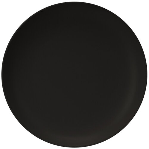 Dezertní talíř Allier, černá, 20 x 2,5 cm, kamenina