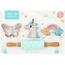 La Cucina Otroški set za peko Unicorn, 4 kos