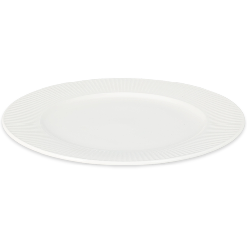 Set mit 6 flachen Porzellantellern Linie 27 cm