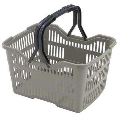 Heidrun Nakupovalna košarica 40 x 30 x 22 cm, 18l, plastika, mešana barva