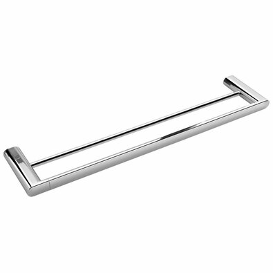 SAPHO RF011 Flori тримач для рушників подвійний 60 x 12,7 см, сріблястий