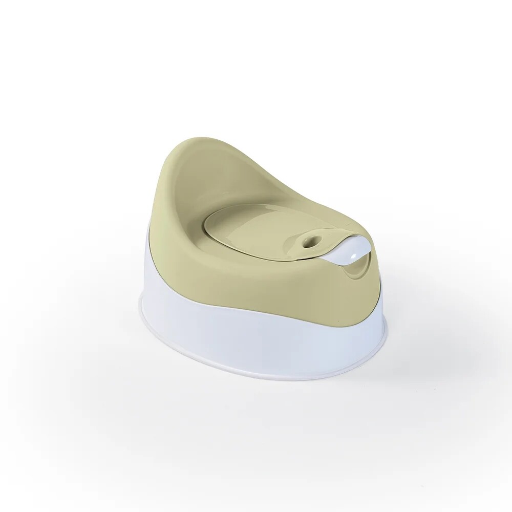 Dolu nočník s odnímateľným vekom, svetlozelená, 23 x 38 x 29 cm