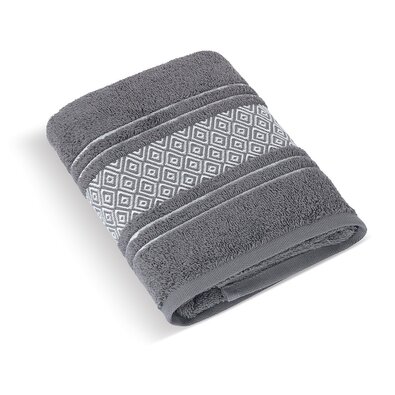 Bellatex Brisa Mozaika temno siva, 50 x 100 cm