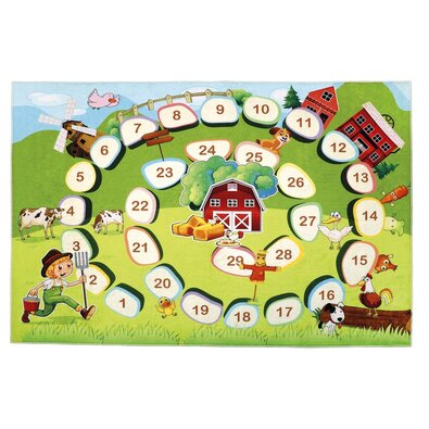 Bellatex Otroški kos preproga Farma, 100 x 150 cm