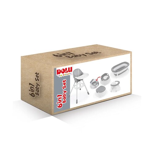 Dolu Kinderset 6in1, grau
