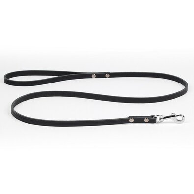 Tommi Usnjena vrv za pse Bonnie črna, 110 x 1 cm