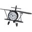 Stolné kovové hodiny Aeroplane, 37,5 cm