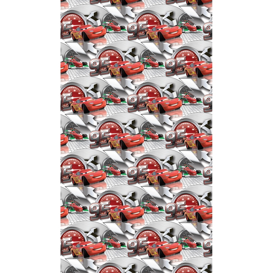 Obrázok AG Design FCSL 7134 Cars Auta Disney, foto závěs do dětského pokoje, 140x245cm