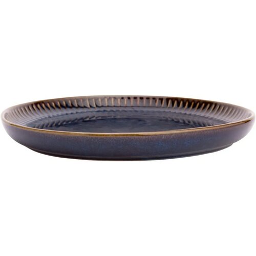 Farfurie de desert din porțelan Altom ReactiveStripes albastru, 20,5 cm