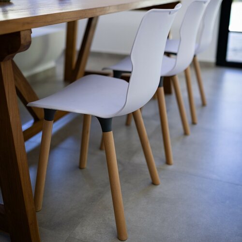 Židle Duo wood Carrara 50,3 x 46,3 x 80,9 cm