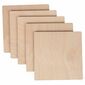 Sixtol Holzplatten CREATIVE WOOD SET 5, 10 x 10 cm