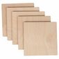 Sixtol Leseni krožniki CREATIVE WOOD SET 5, 10 x10 cm