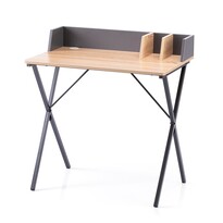 Homede Písací stôl Glam dub, 80 x 50 x 84 cm