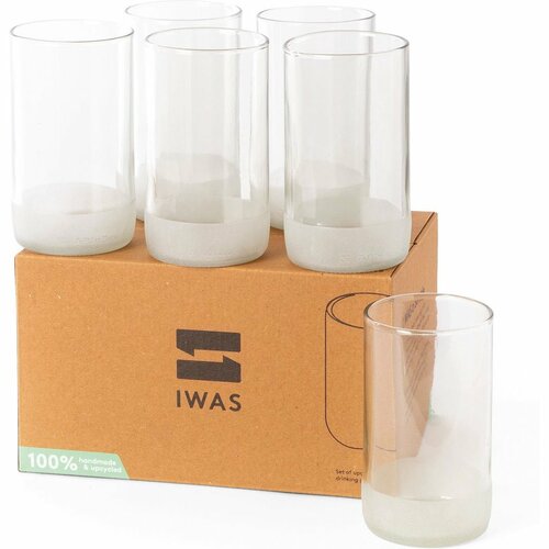 Set 6 pahare înalte CLEAR, 300ml