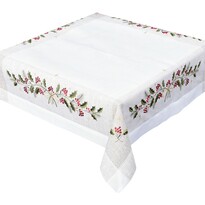 Vianočný obrus Zimná vetvička 1, 40 x 140 cm