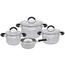 Elo 50904 Set de 4 oale de bază din oțelinoxidabil Black Steam