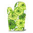 Chňapka Květy zelená, 28 x 18 cm