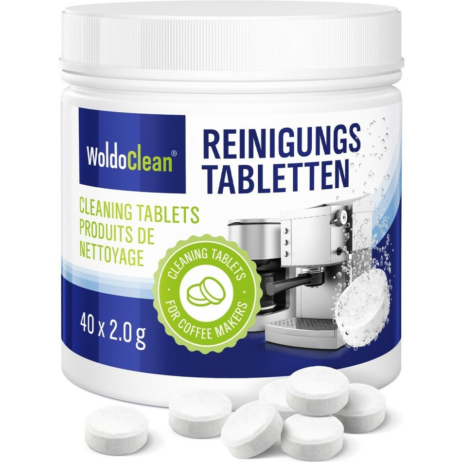 WoldoClean tisztító tabletták kávéfőzőhöz, 40 db
