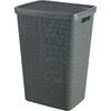 Curver Coș pentru rufe murdare Jute 58 l, gri
