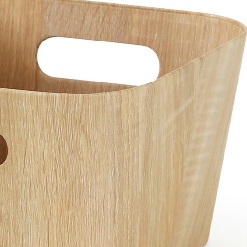 Kitchisimo Zestaw 2 koszy do przechowywania 27 × 27 × 16 cm, naturalny