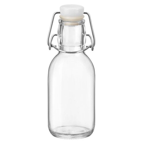 Bormioli Rocco Szklana butelka z zatrzaskiem Emilia, 250 ml