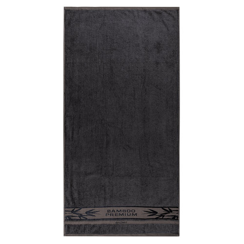 4Home Набір Bamboo Premium рушників темно-сірий, 70 x 140 см, 50 x 100 см