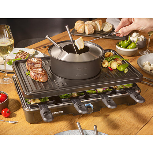 Severin RG 2347 raclette gril s fondue