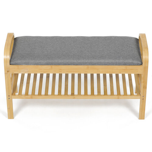 Autronic DR-N1016 GREY2 Omara za čevlje staburetom, 91 x 51 x 34 cm