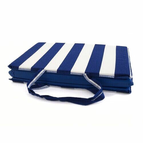 B.E.S. Petrovice Пляжний шезлонг, синьо-біла  смужка