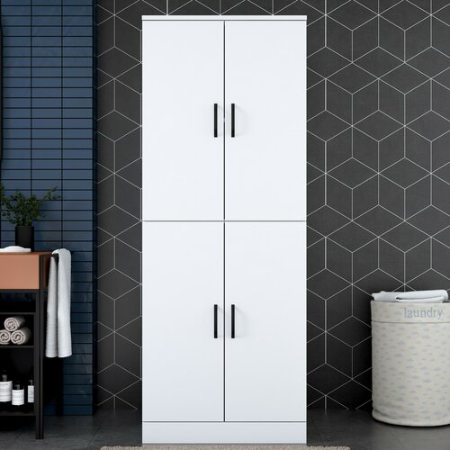 Waschmaschinenschrank Fera White