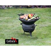 Cattara 13023 Žar na lesni oglje Kettle, 48 x 37 x36 cm