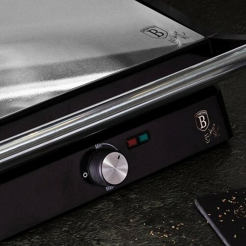 Berlinger Haus Kontaktný gril s nepriľnavým povrchom Royal Black Collection, 2000 W