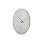 Karlsson 6005SI design falióra, ezüst, átmérő 40cm