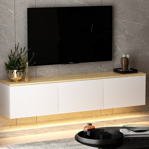 Televizní stolek Neon White
